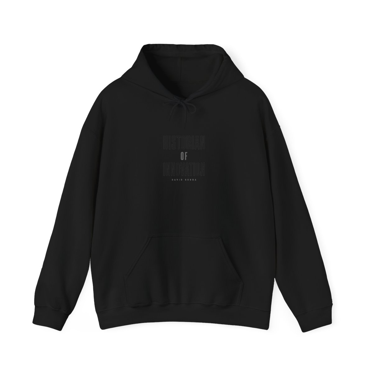 David Senra "Historian of Innovation" Hoodie - alternate angle 3, merchandise